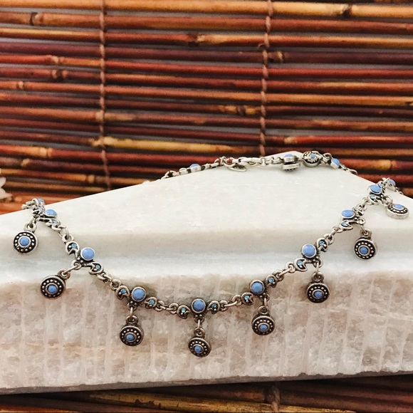 Premier Designs Necklace Bead Drop Silver-tone - Picture 4 of 6